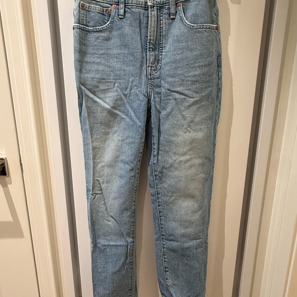 Madewell Vintage Full-Length Blue Jeans